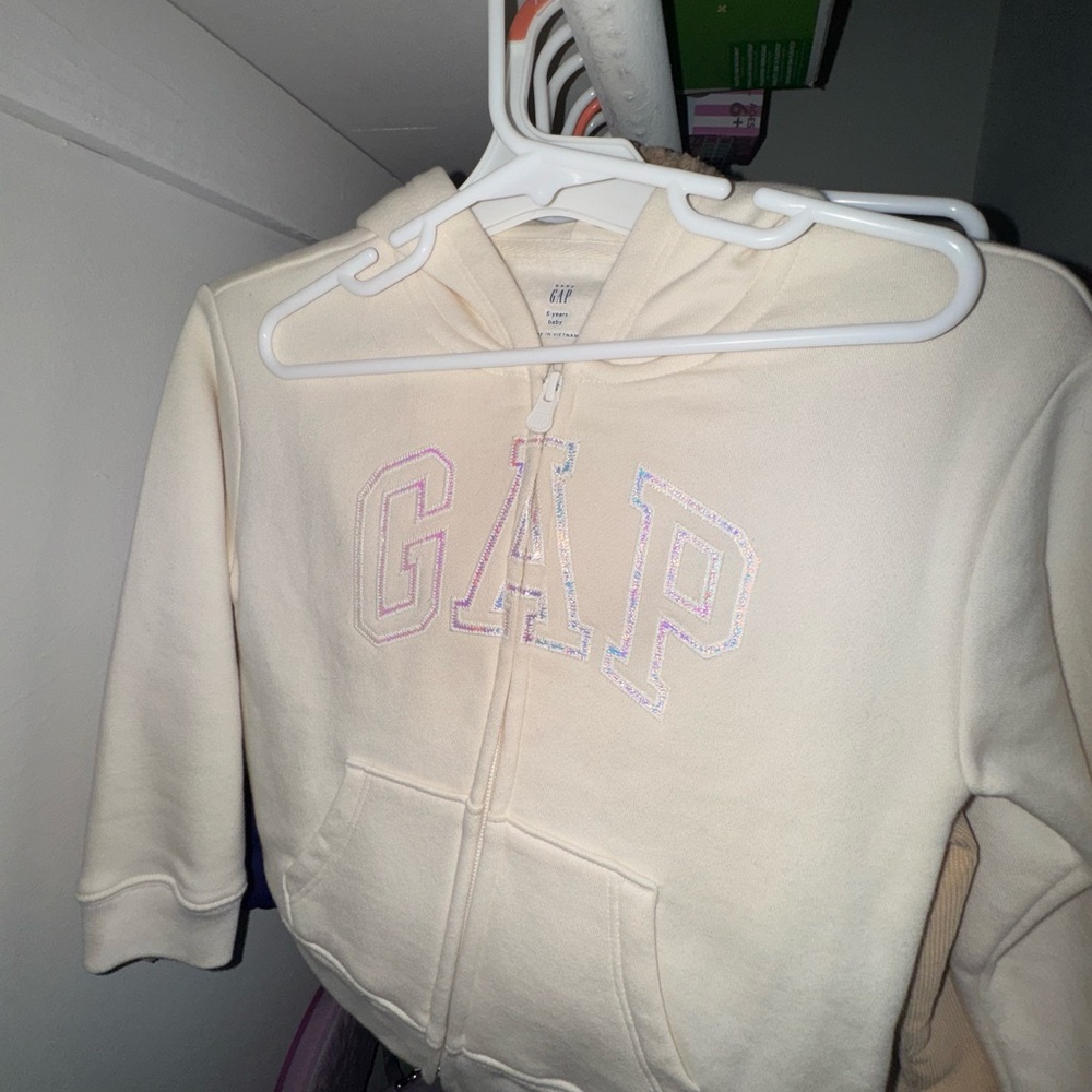 GAP 5t Cream Lightweight Jacket